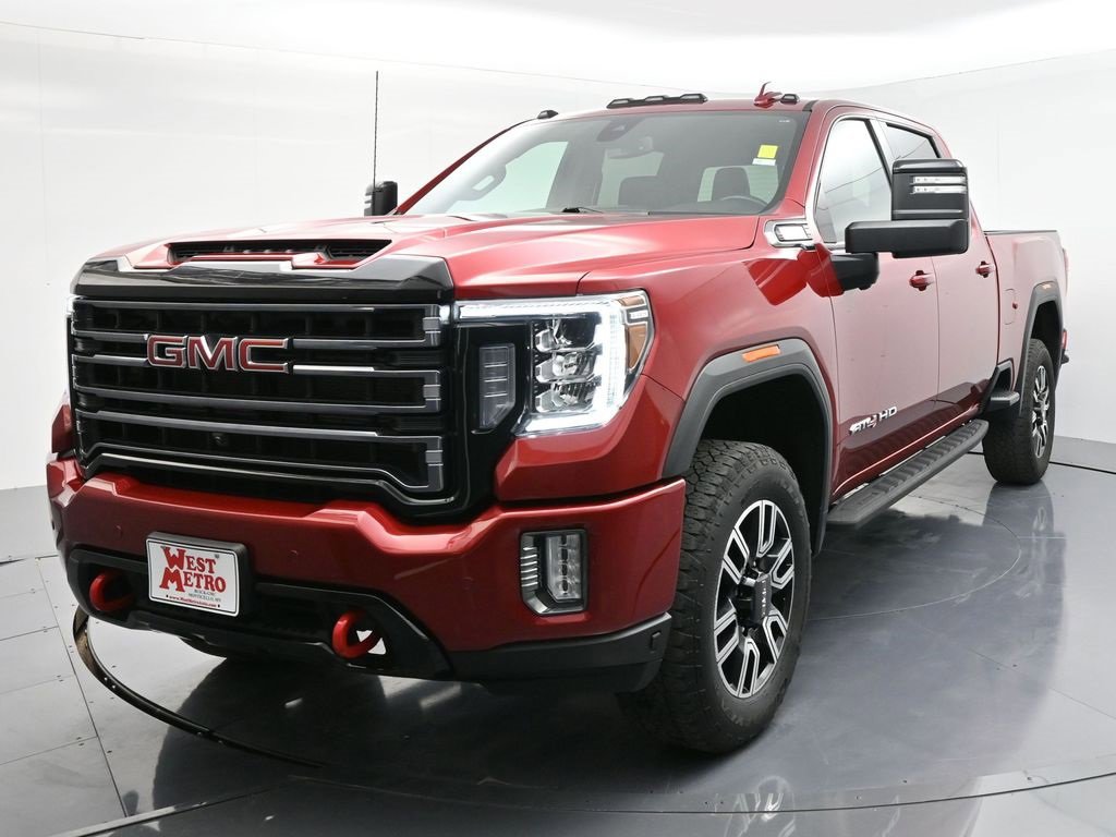Used 2023 GMC Sierra 3500HD AT4 with VIN 1GT49VEY1PF182933 for sale in Monticello, Minnesota