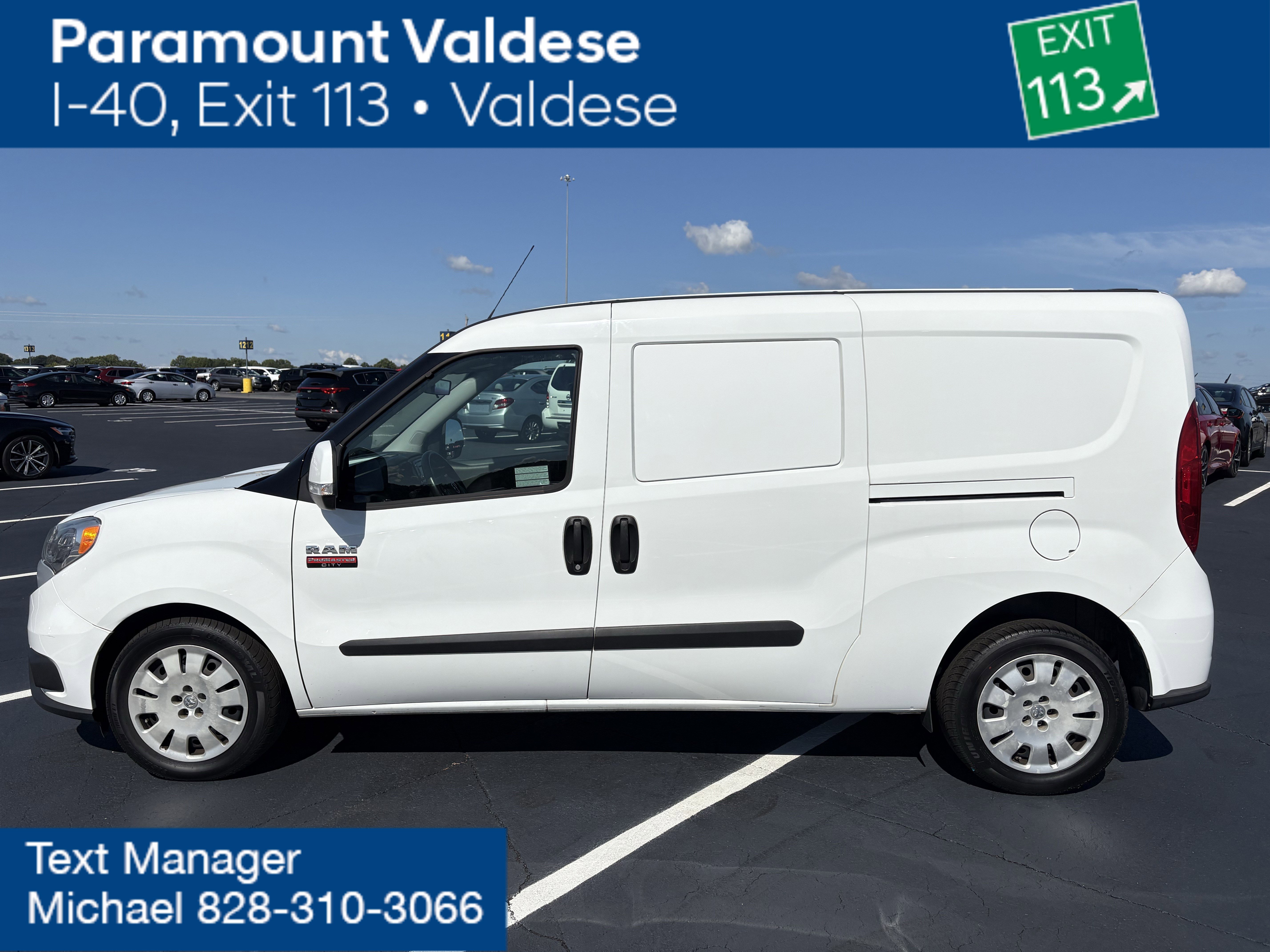 Used 2019 RAM Promaster City SLT with VIN ZFBHRFBB5K6N84487 for sale in Connelly Springs, NC