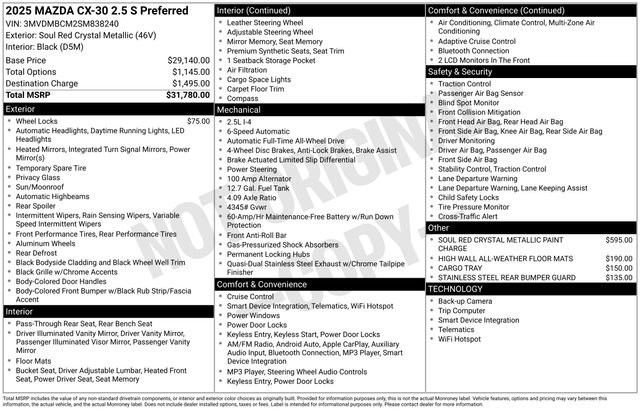 2025 Mazda CX-30 Preferred
