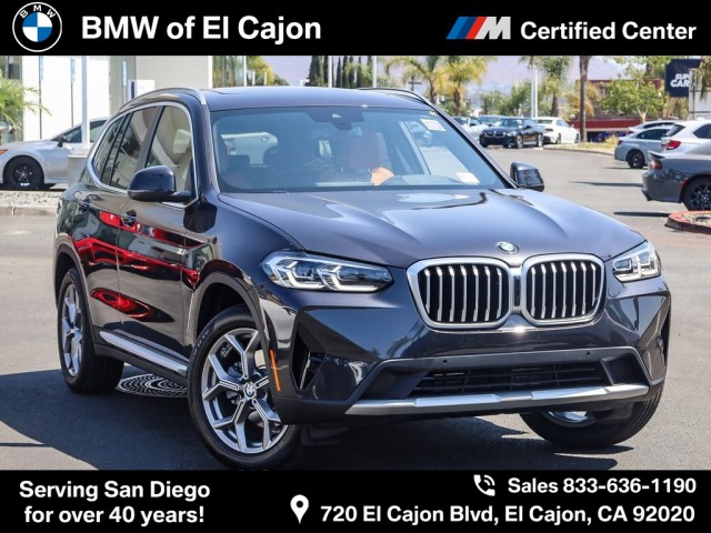 New 2024 BMW X3 xDrive30i SUV in El Cajon #N294595 | BMW of El Cajon