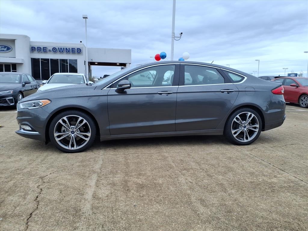 Used 2017 Ford Fusion Titanium with VIN 3FA6P0K95HR298094 for sale in Bossier City, LA