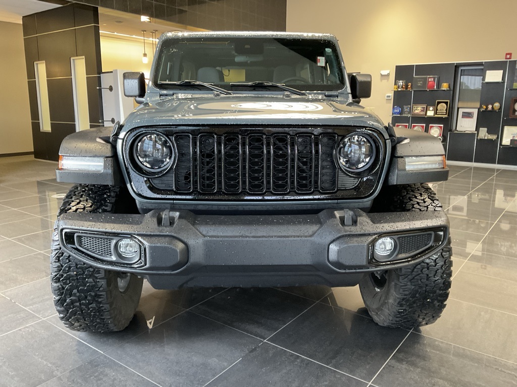 Used 2024 Jeep Wrangler 4-Door Willys with VIN 1C4RJXDG6RW238076 for sale in Kansas City