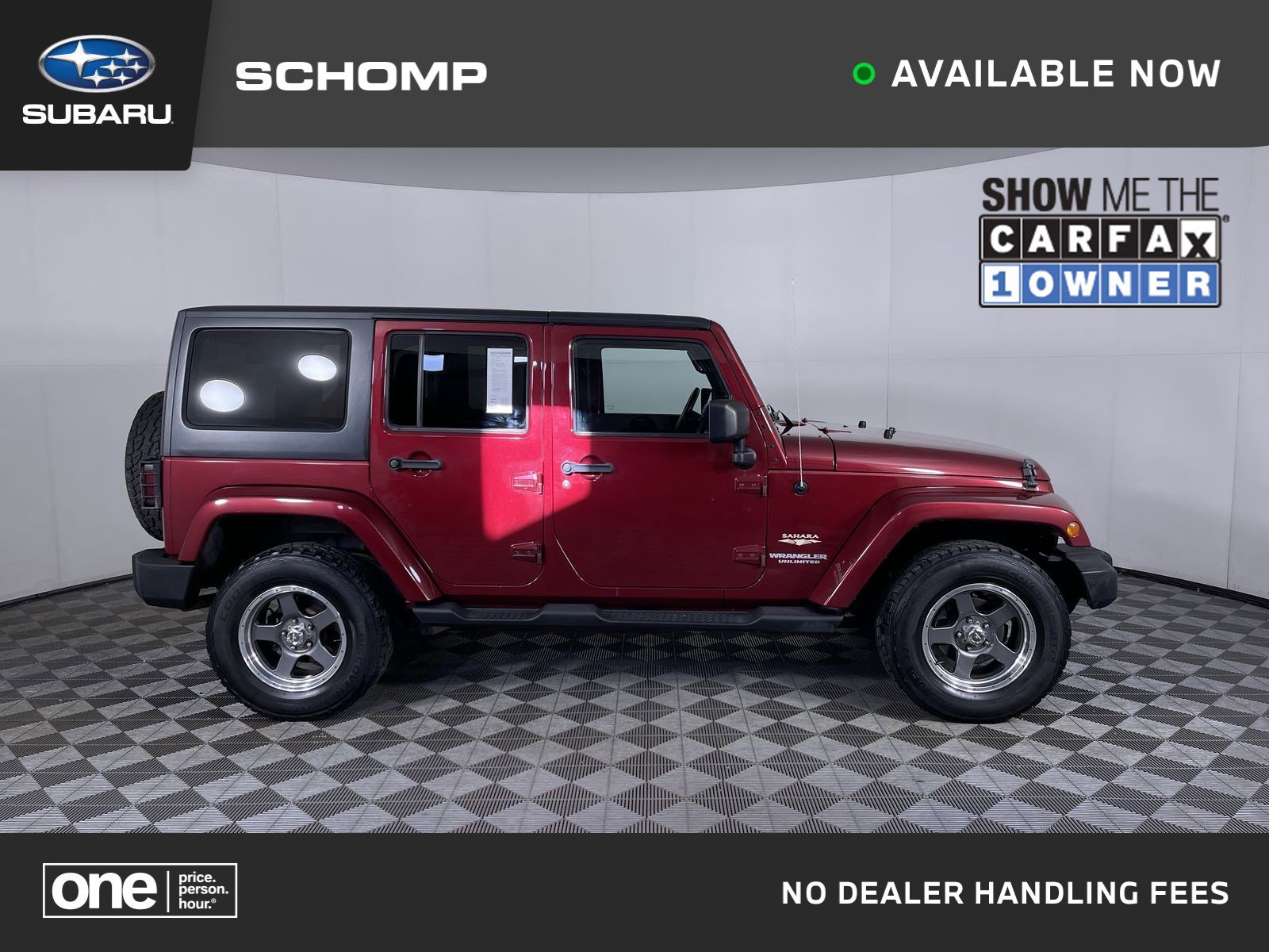 2012 Jeep Wrangler Unlimited Sahara
