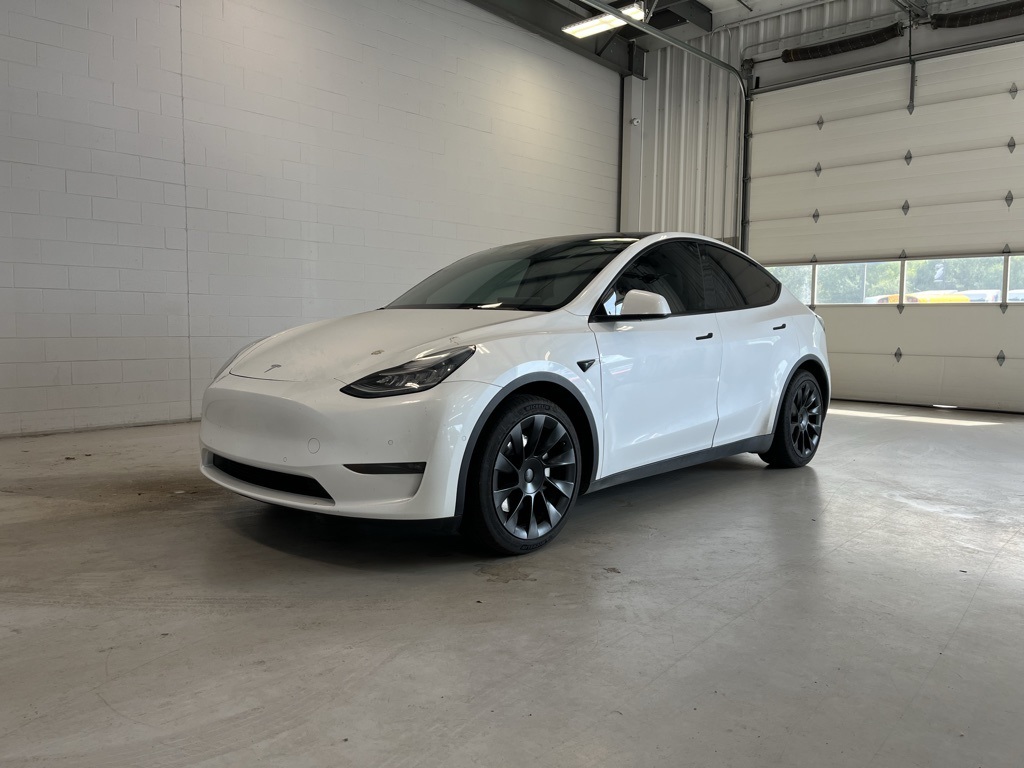Used 2021 Tesla Model Y Long Range with VIN 5YJYGDEE5MF123908 for sale in Sturgis, MI