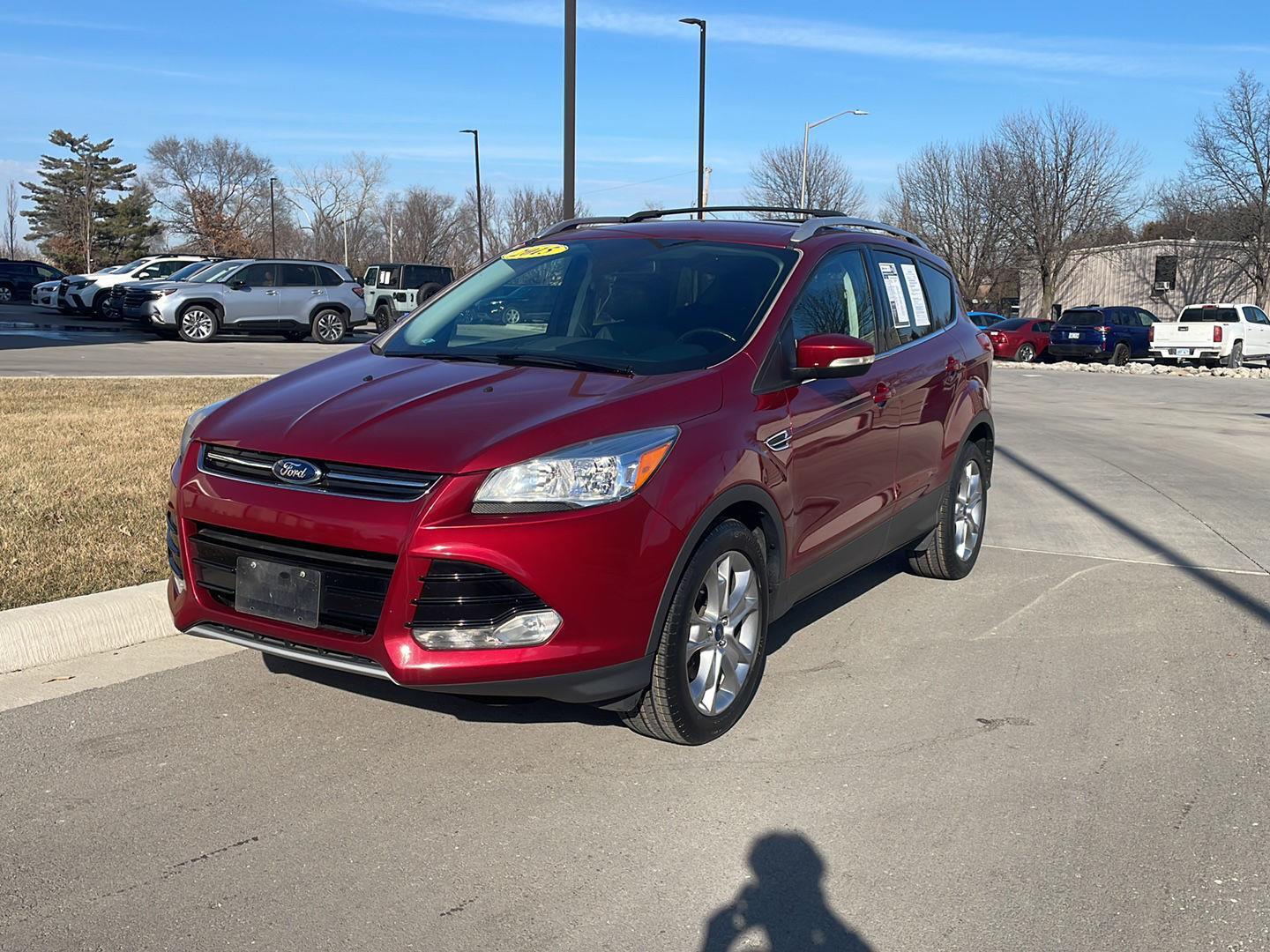Used 2015 Ford Escape Titanium with VIN 1FMCU0JX8FUB80905 for sale in Olathe, KS