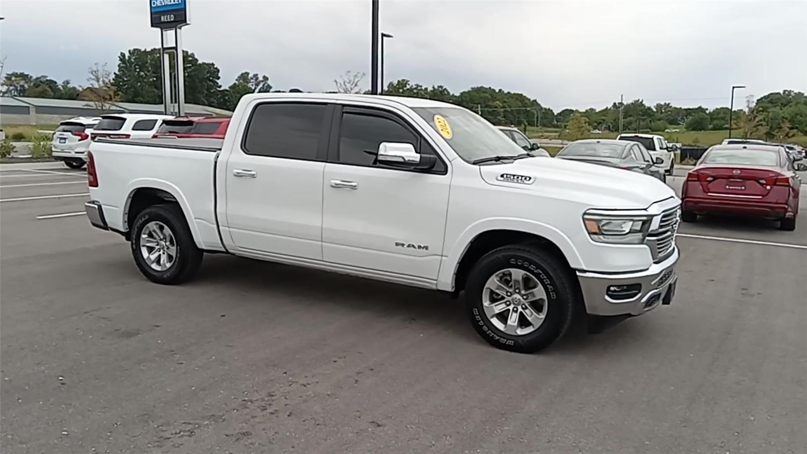 Used 2022 RAM Ram 1500 Pickup Laramie with VIN 1C6SRFJT1NN348255 for sale in Kansas City