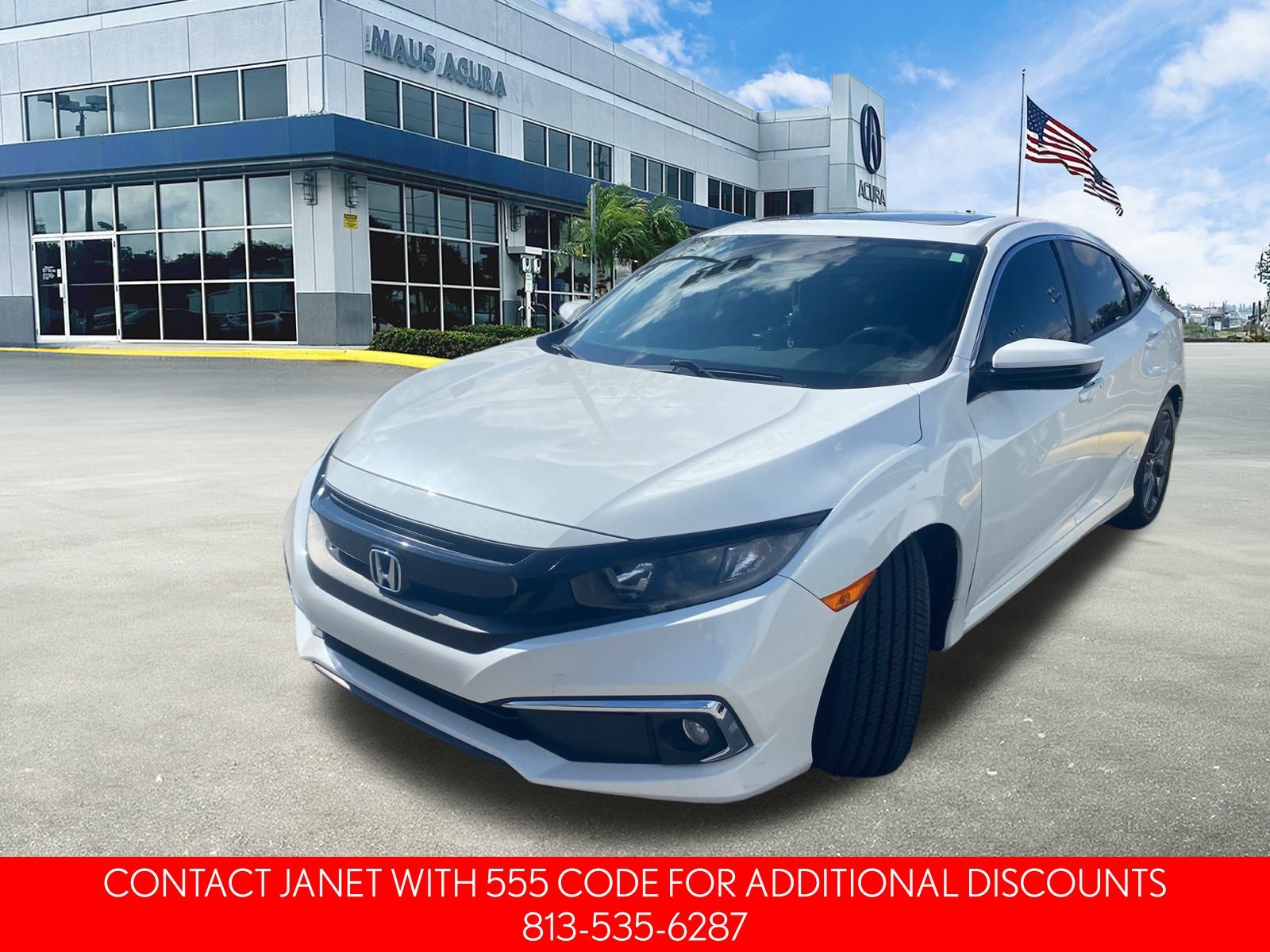 2020 Honda Civic EX photo 2