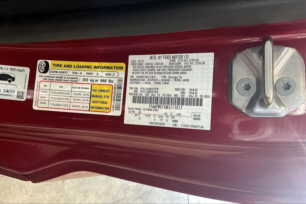 2021 Ford Mustang GT Premium photo 27