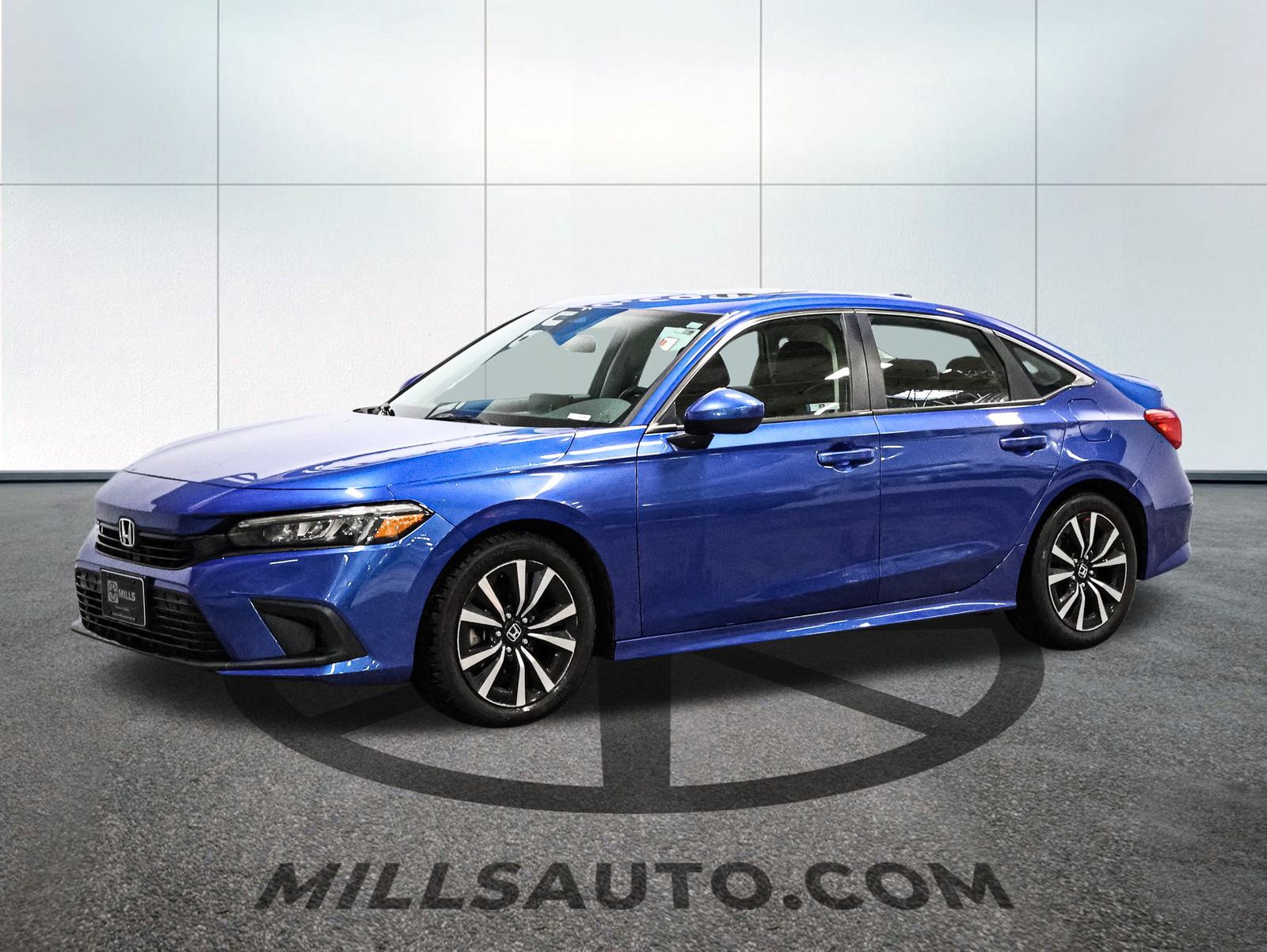 Certified 2022 Honda Civic EX with VIN 2HGFE1F78NH308253 for sale in Baxter, Minnesota