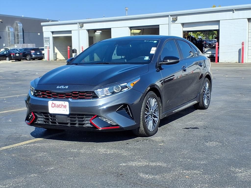 Used 2023 Kia Forte GT-Line with VIN 3KPF54AD0PE550045 for sale in Kansas City