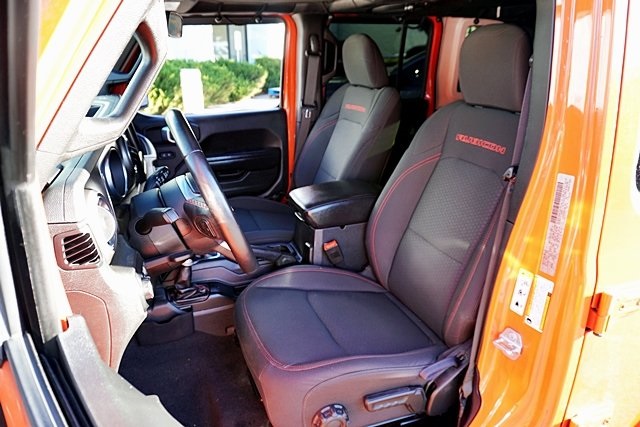 Used 2018 Orange Jeep Unlimited Rubicon image 20