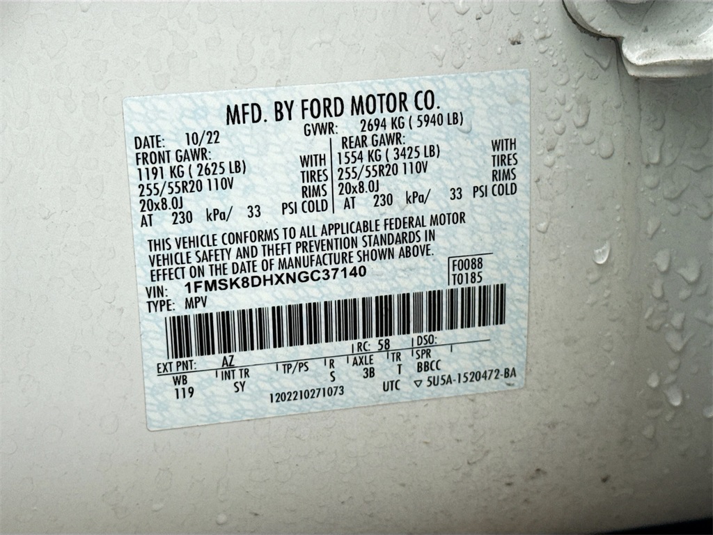 2022 Ford Explorer XLT photo 25