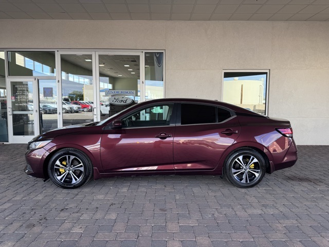 Used 2021 Nissan Sentra SV with VIN 3N1AB8CVXMY201374 for sale in Bullhead City, AZ