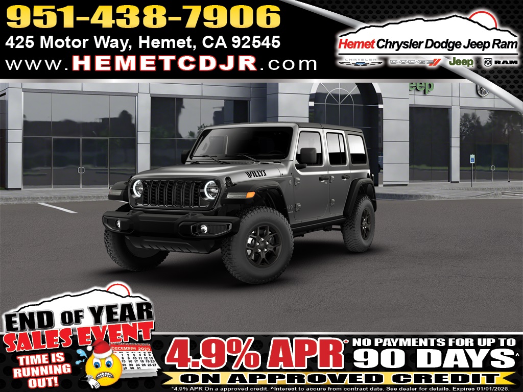 2026 Jeep Wrangler 4-Door Willys's photo