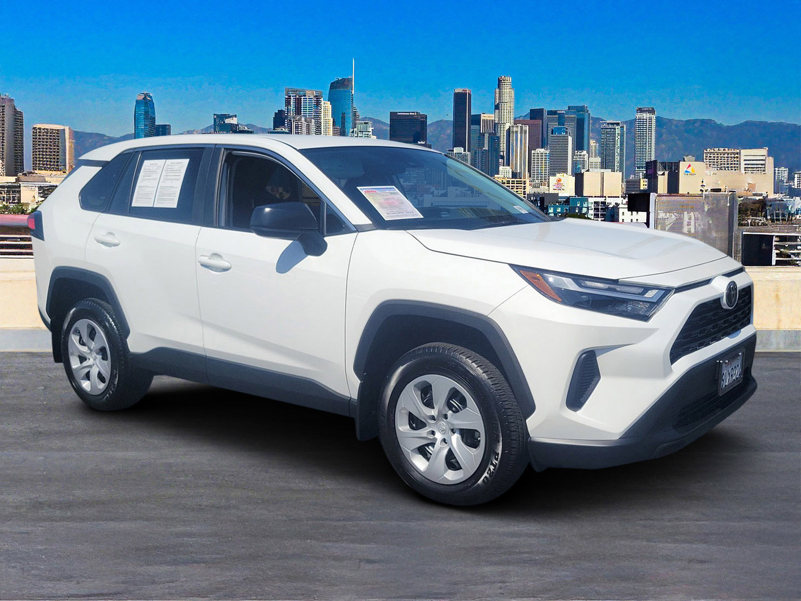 Used 2024 White Toyota LE image 5