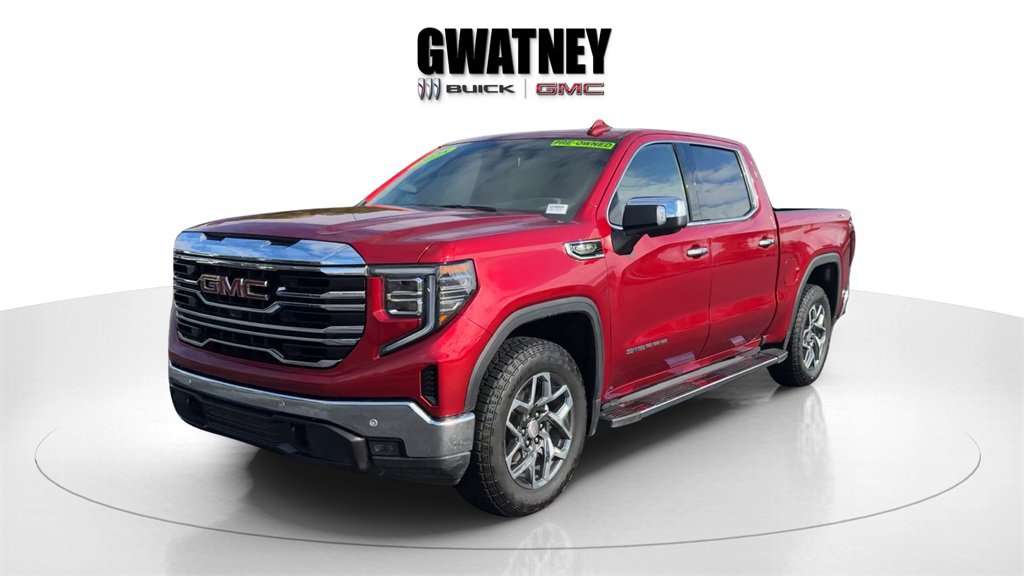 Used 2025 GMC Sierra 1500 SLT with VIN 1GTUUDED5SZ273491 for sale in Little Rock