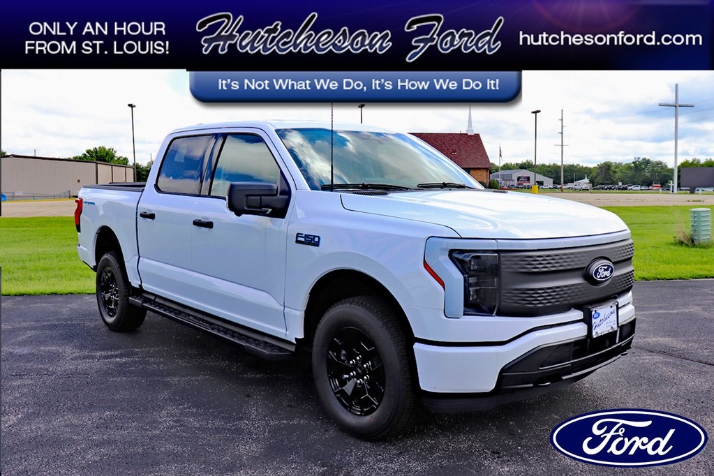 Used 2025 Ford F-150 Lightning XLT with VIN 1FTVW3LK1SWG13649 for sale in Saint James, MO