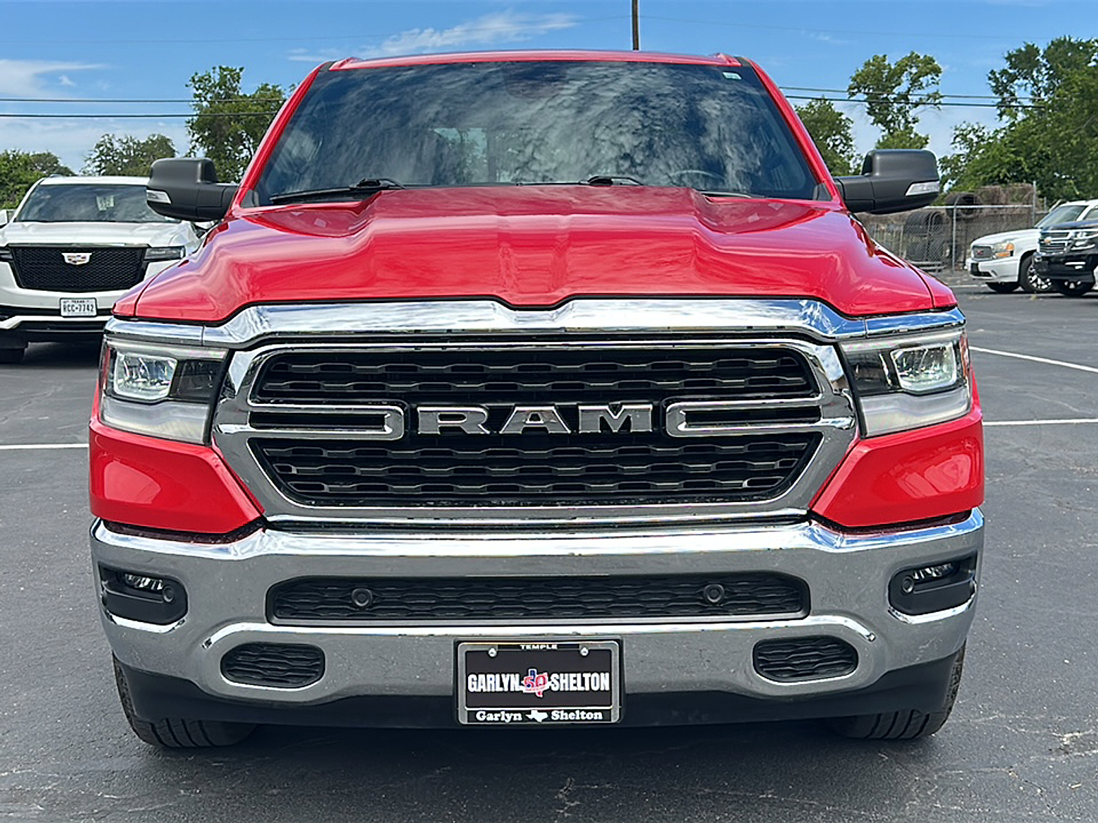 Used 2022 Flame Red Clearcoat RAM BIG HORN image 11