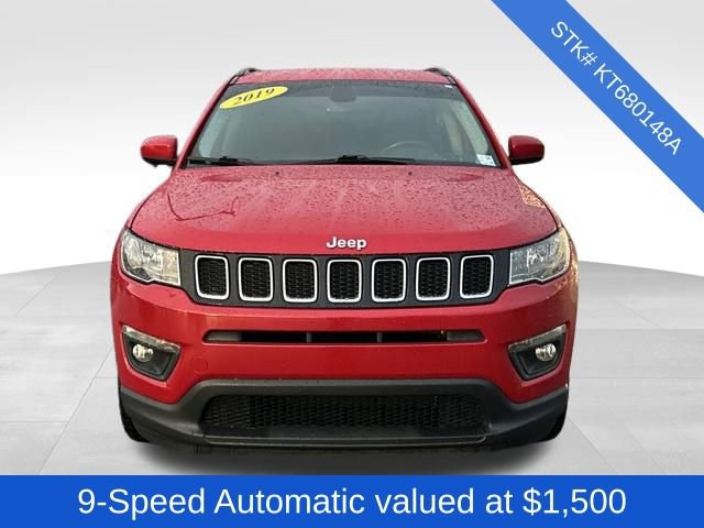 Used 2019 Jeep Compass Latitude with VIN 3C4NJDBB1KT680148 for sale in Sumner, WA