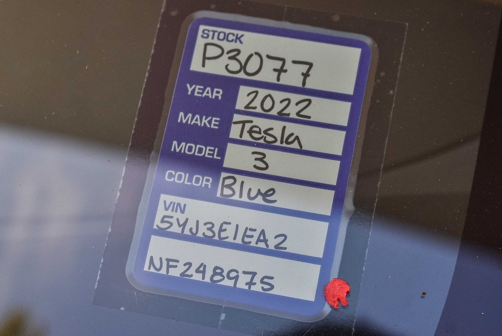 2022 Tesla Model 3 photo 24