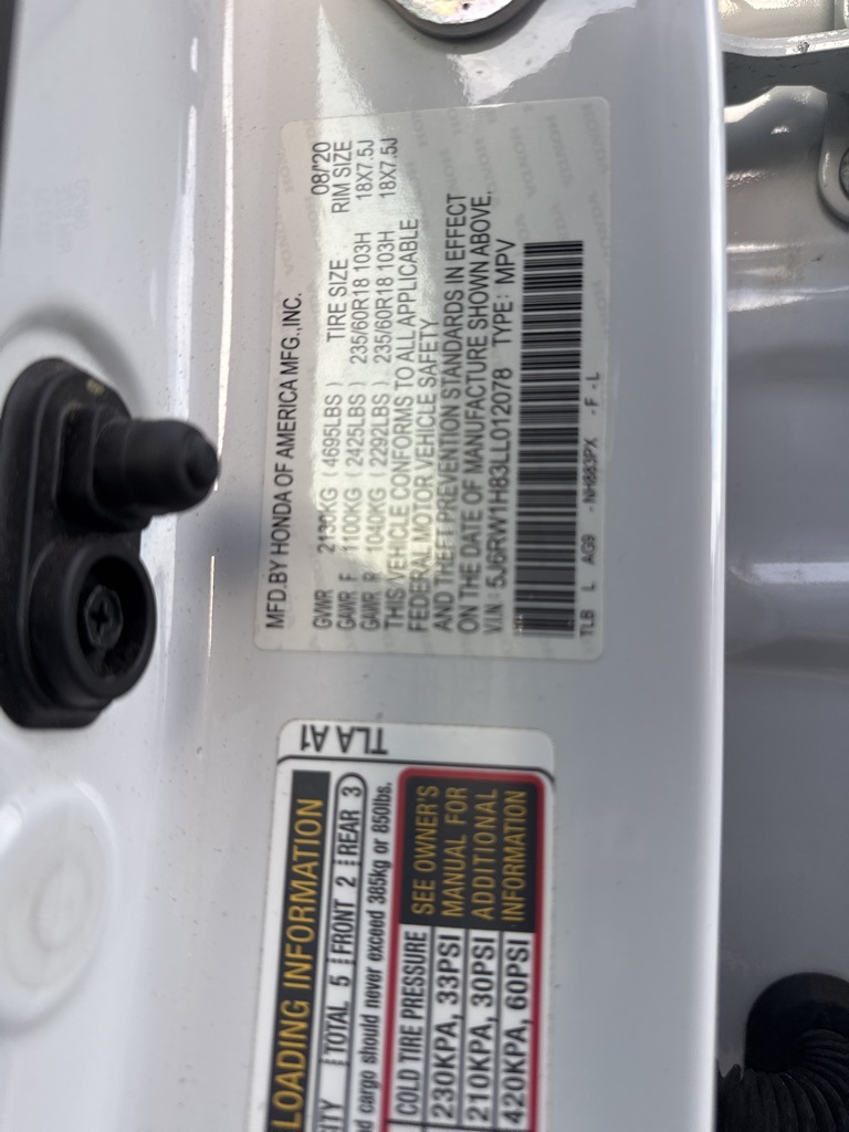 2020 Honda CR-V EX-L photo 19