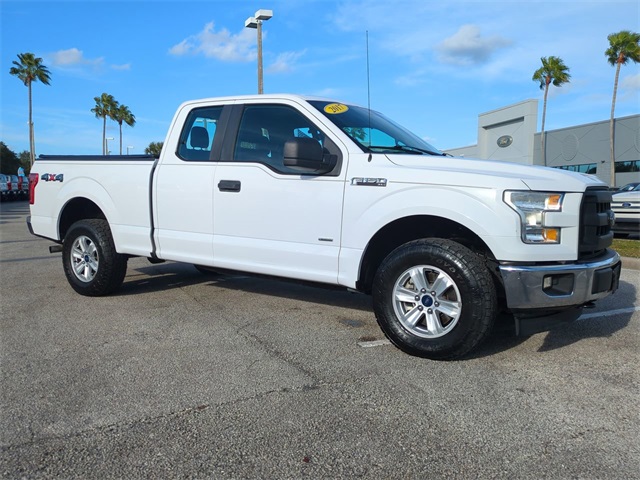 Used 2017 Ford F-150 XL with VIN 1FTEX1EP2HKE06827 for sale in Palm Bay, FL