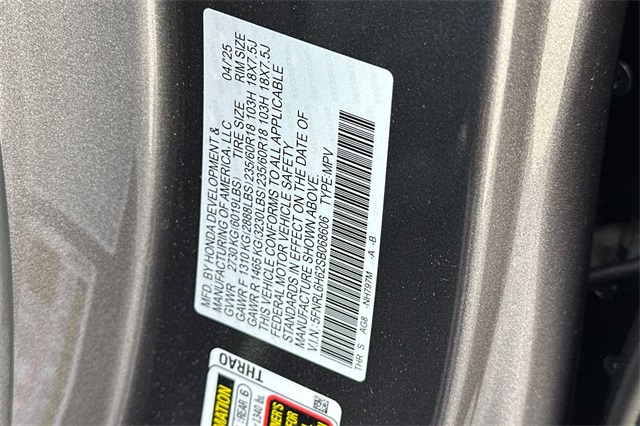 2025 Honda Odyssey EX-L photo 36