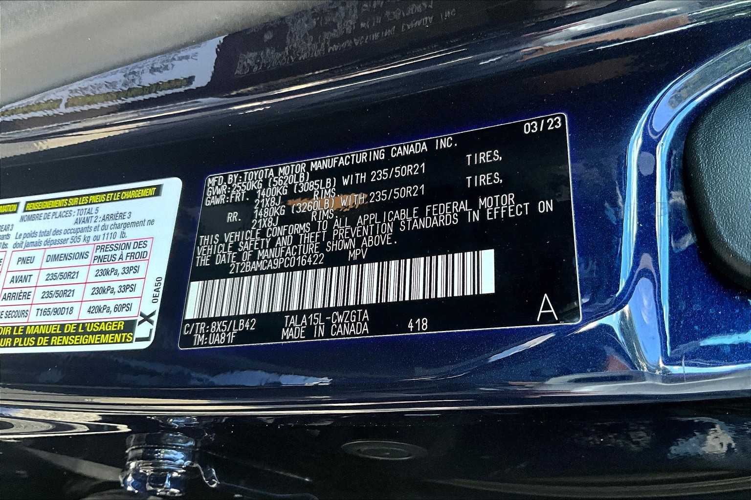 2023 Lexus RX Premium AWD photo 35