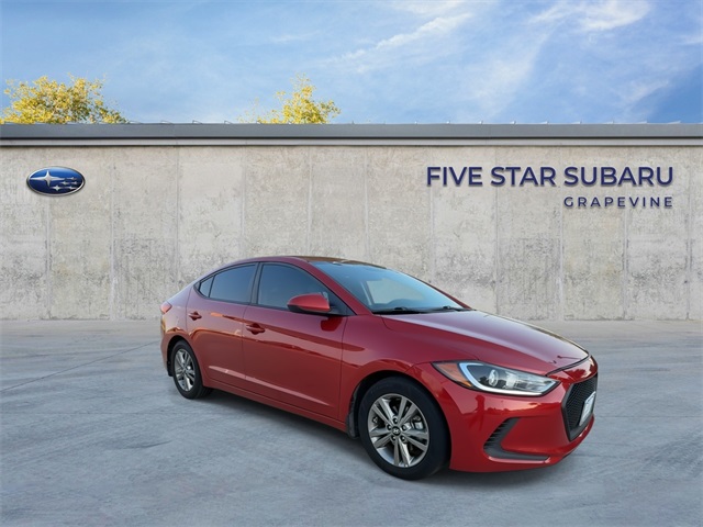 Used 2017 Hyundai Elantra SE with VIN 5NPD84LF8HH187651 for sale in Grapevine, TX
