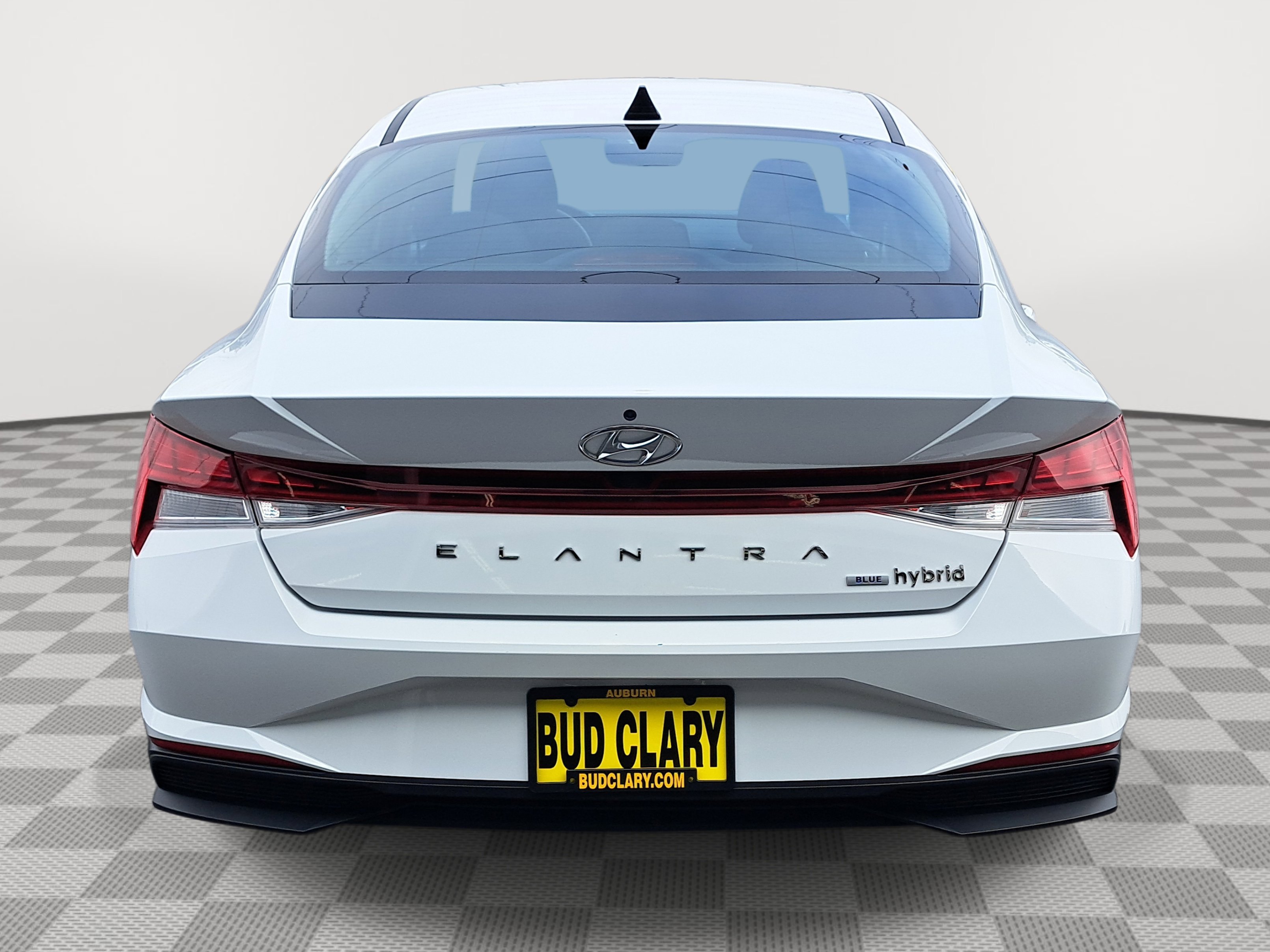 2023 Hyundai Elantra Hybrid Blue photo 2