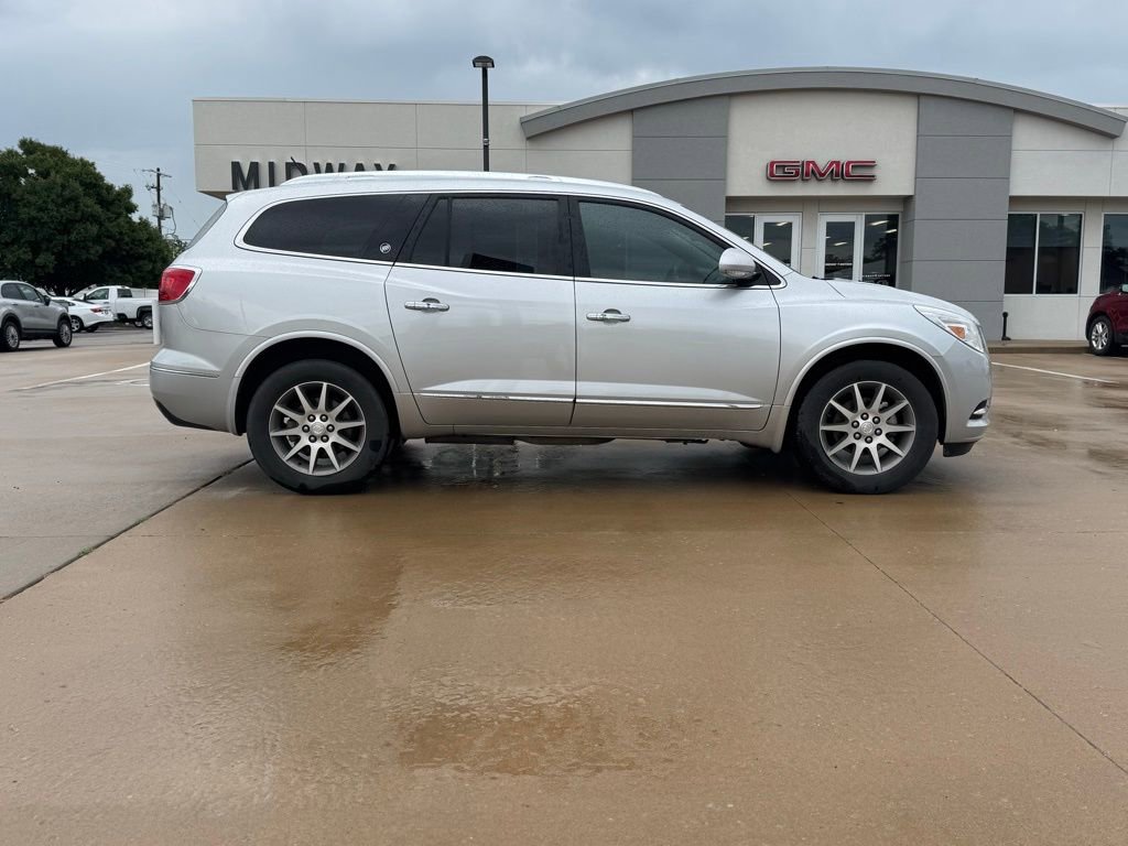 Used 2015 Buick Enclave Leather with VIN 5GAKRBKD2FJ133194 for sale in Newton, KS