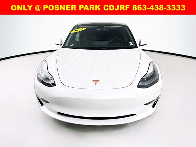 Used 2021 Tesla Model 3 Base with VIN 5YJ3E1EA6MF027362 for sale in Davenport, FL