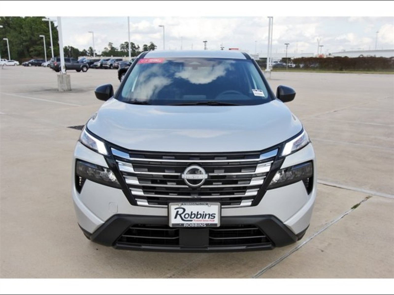 2025 Nissan Rogue S Silver at Robbins Nissan