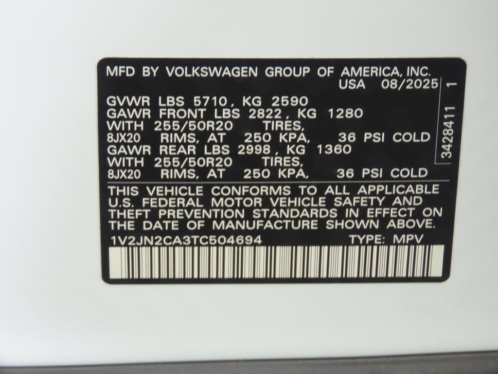2026 Volkswagen Atlas SE Technology photo 32