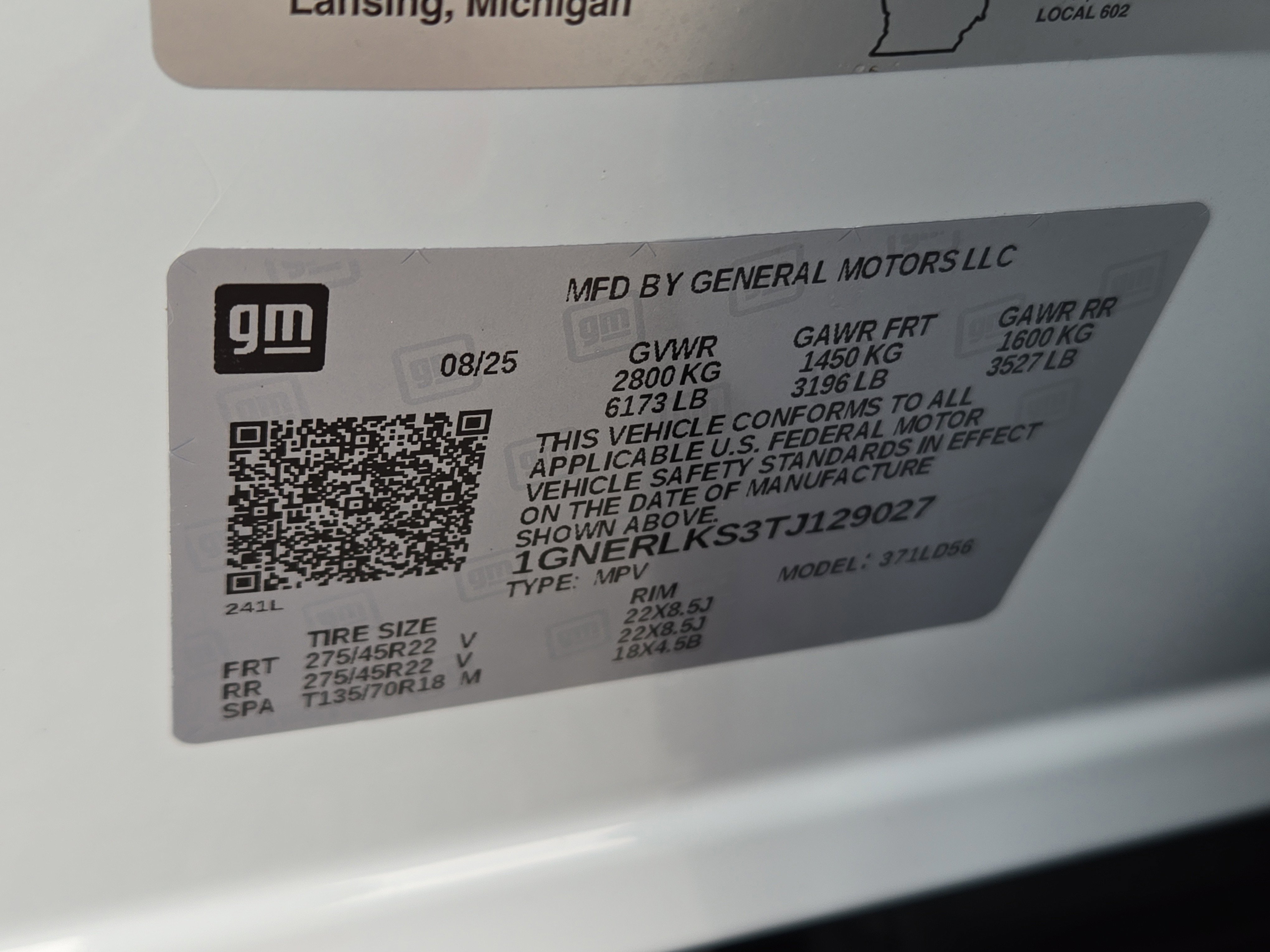 2026 Chevrolet Traverse RS photo 8
