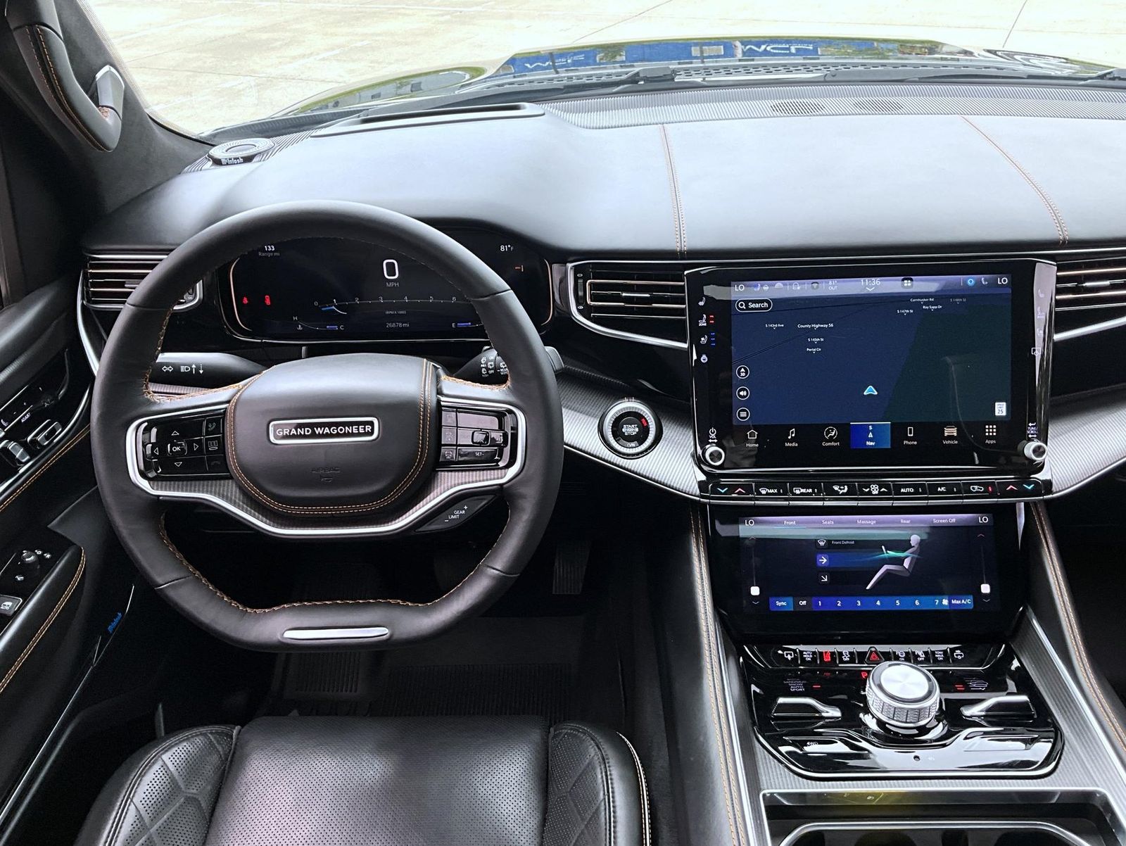 2023 Jeep Grand Wagoneer III Obsidian photo 13