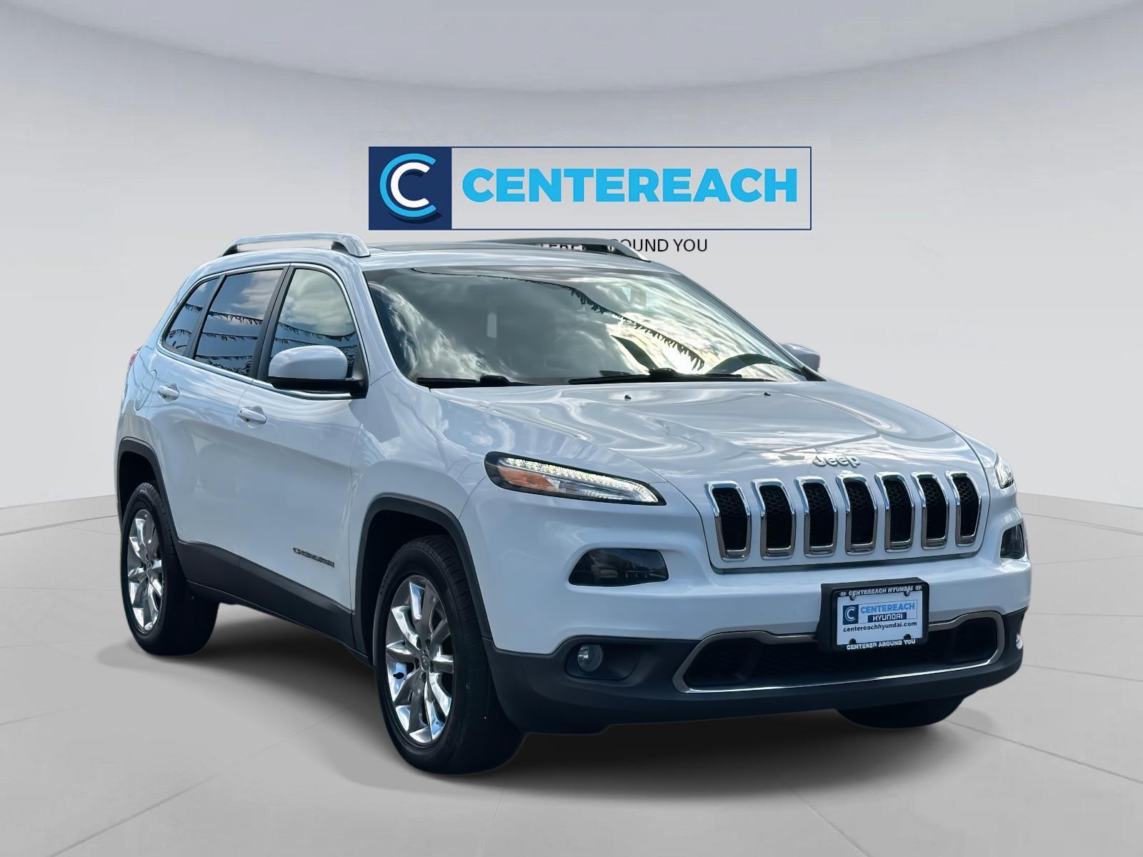 Used 2016 Jeep Cherokee Limited with VIN 1C4PJMDSXGW144256 for sale in Centereach, NY