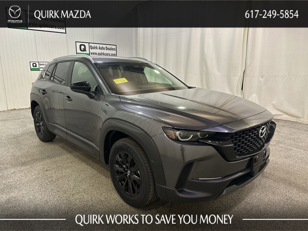 New 2025 Machine Gray Metallic Mazda 2.5 S Preferred Package image 1