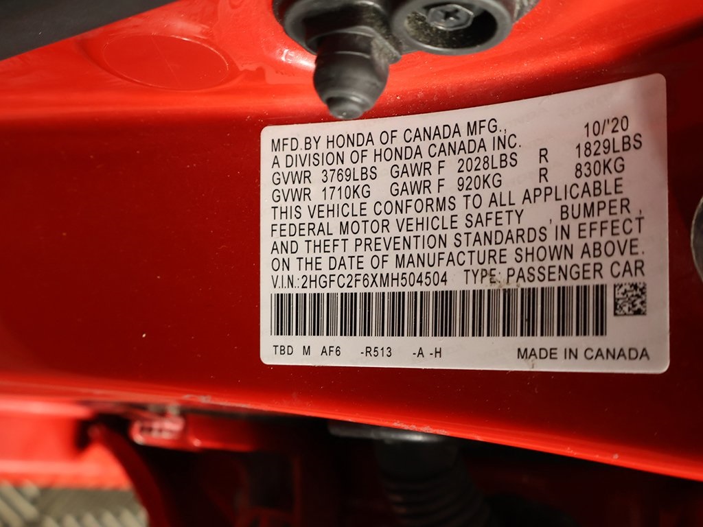 2021 Honda Civic LX photo 33
