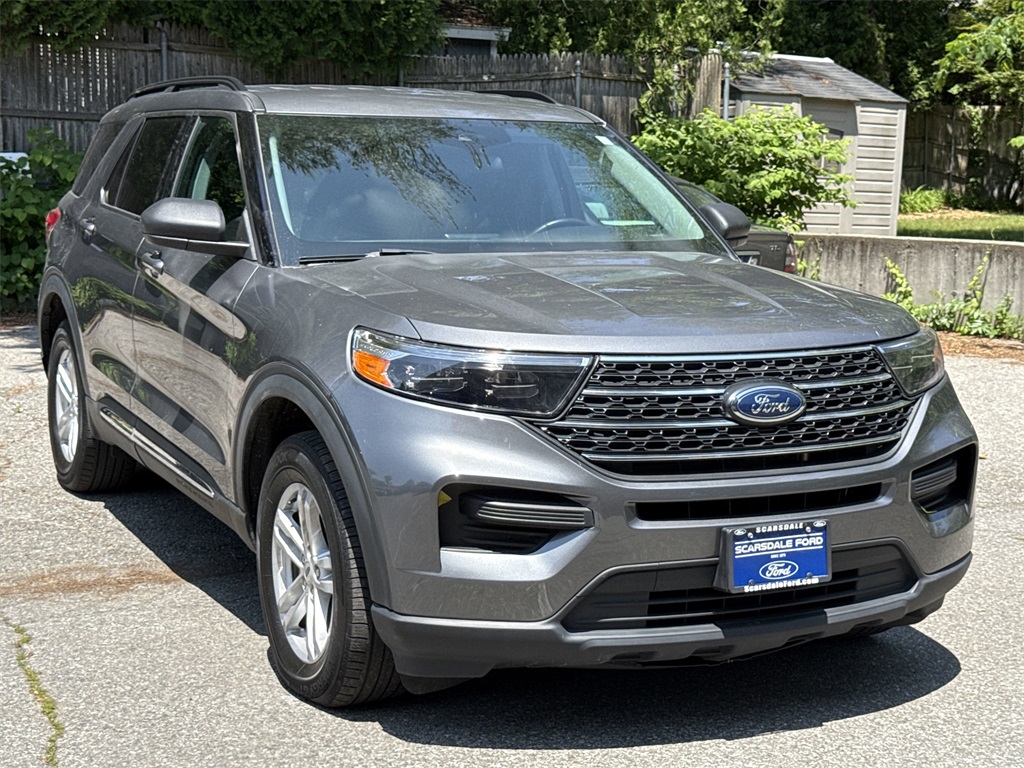Used 2022 Carbonized Gray Metallic Ford XLT image 1