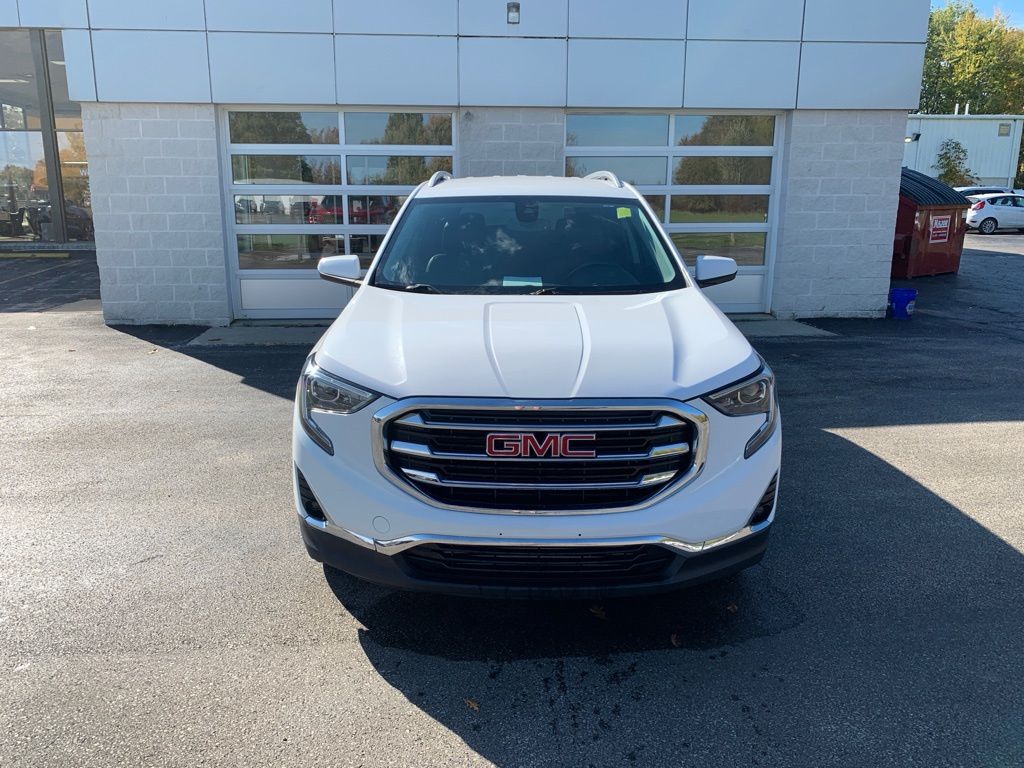 Used 2020 GMC Terrain SLT with VIN 3GKALVEVXLL252380 for sale in Jefferson, OH