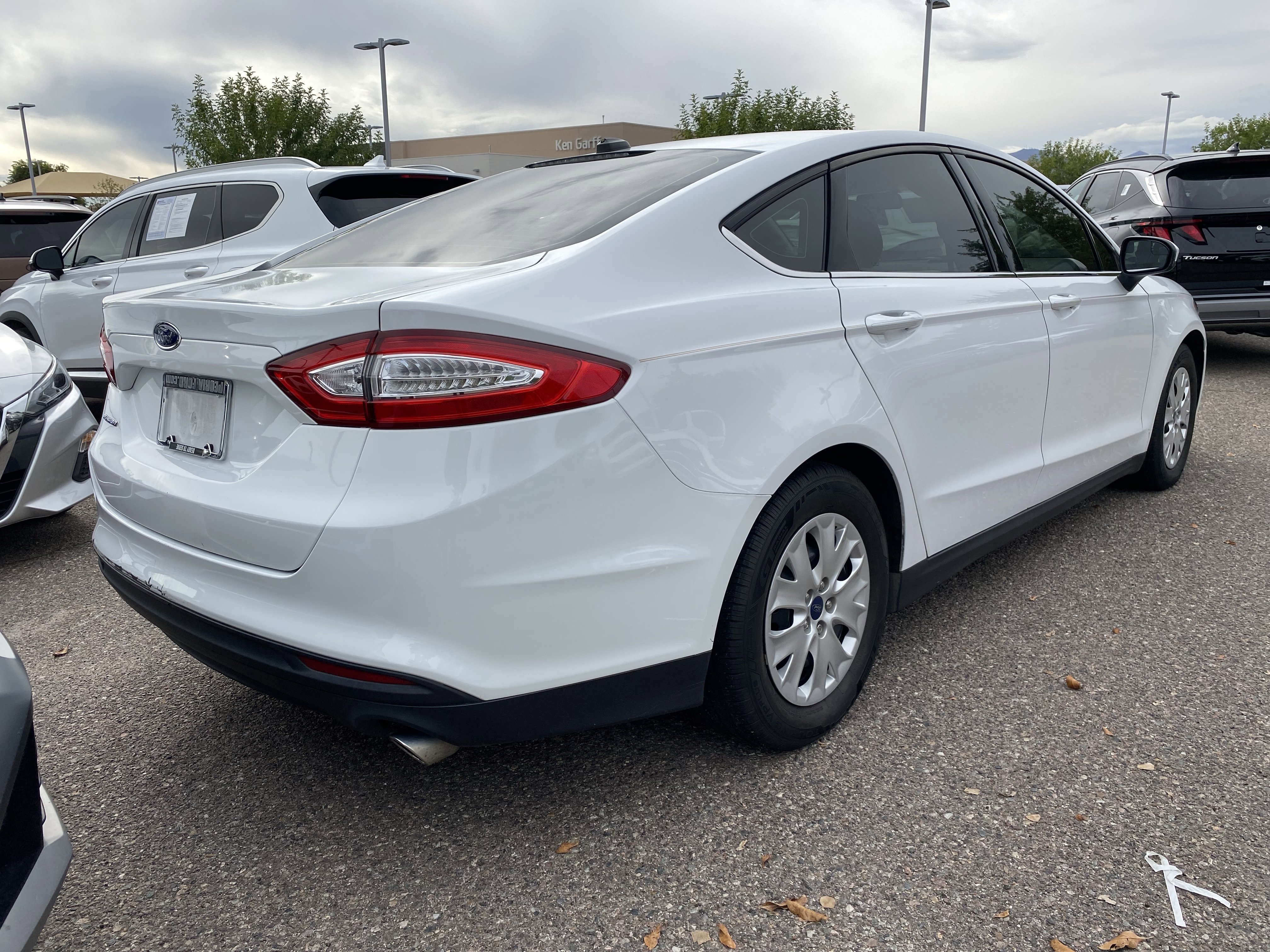 Used 2014 Ford Fusion S with VIN 3FA6P0G73ER366573 for sale in Surprise, AZ