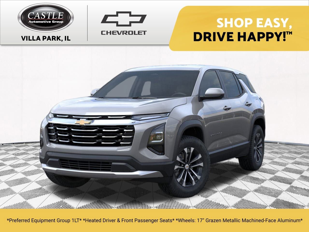 New 2026 Sterling Gray Metallic Chevrolet LT image 1
