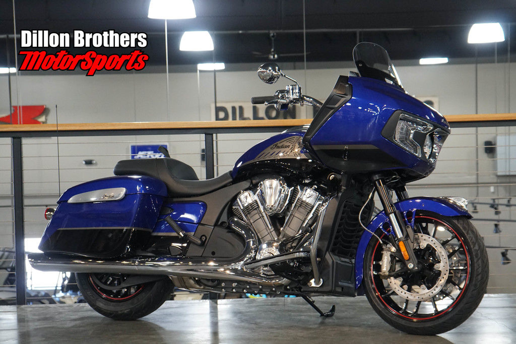 New 2023 Indian Challenger Limited Spirit Blue Metallic