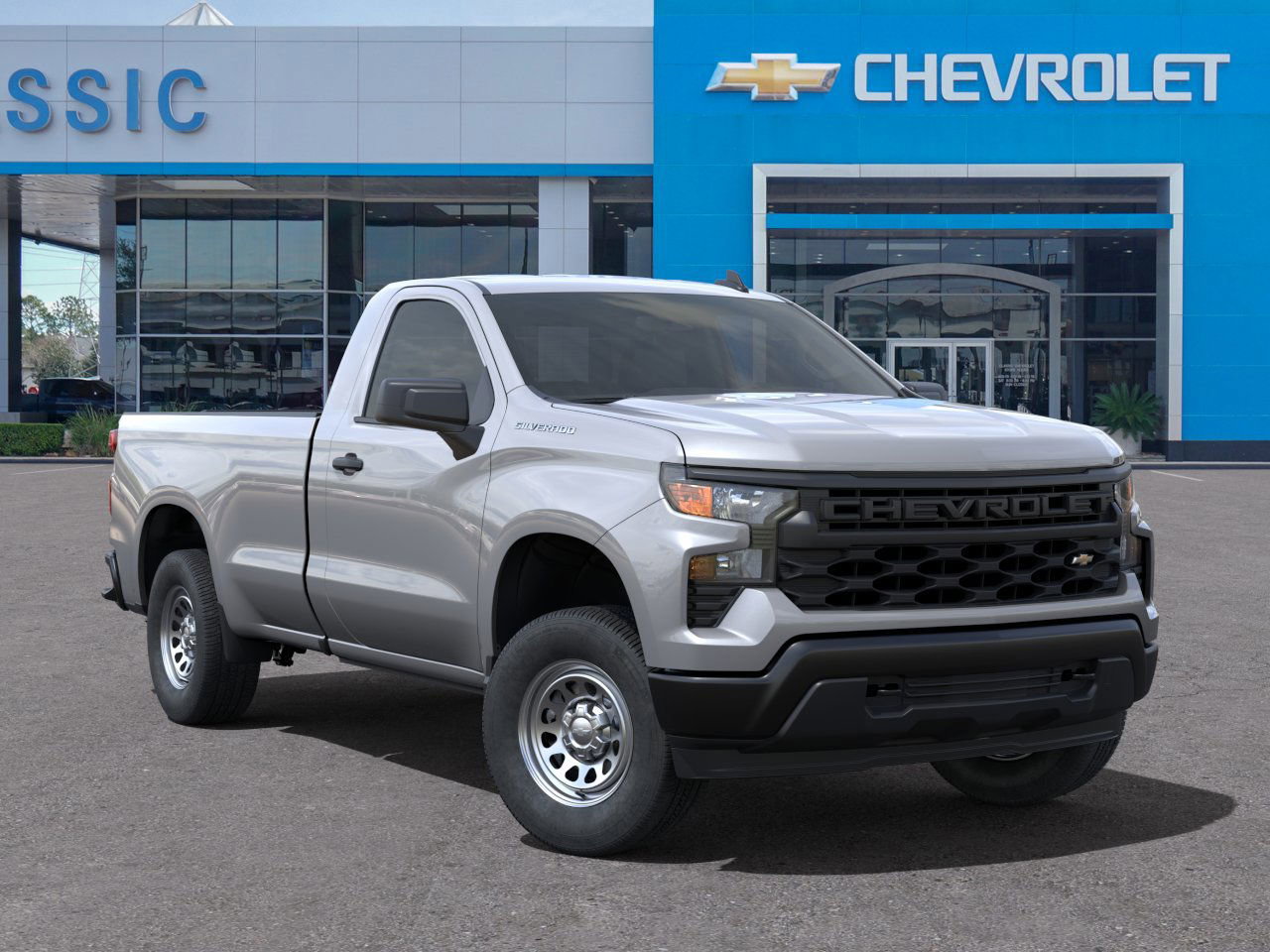 2025 Chevrolet Silverado 1500 WT Gray at Browns Ford of Amsterdam