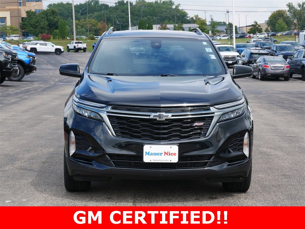Certified 2023 Chevrolet Equinox RS with VIN 3GNAXWEG2PL232581 for sale in Inver Grove Heights, Minnesota