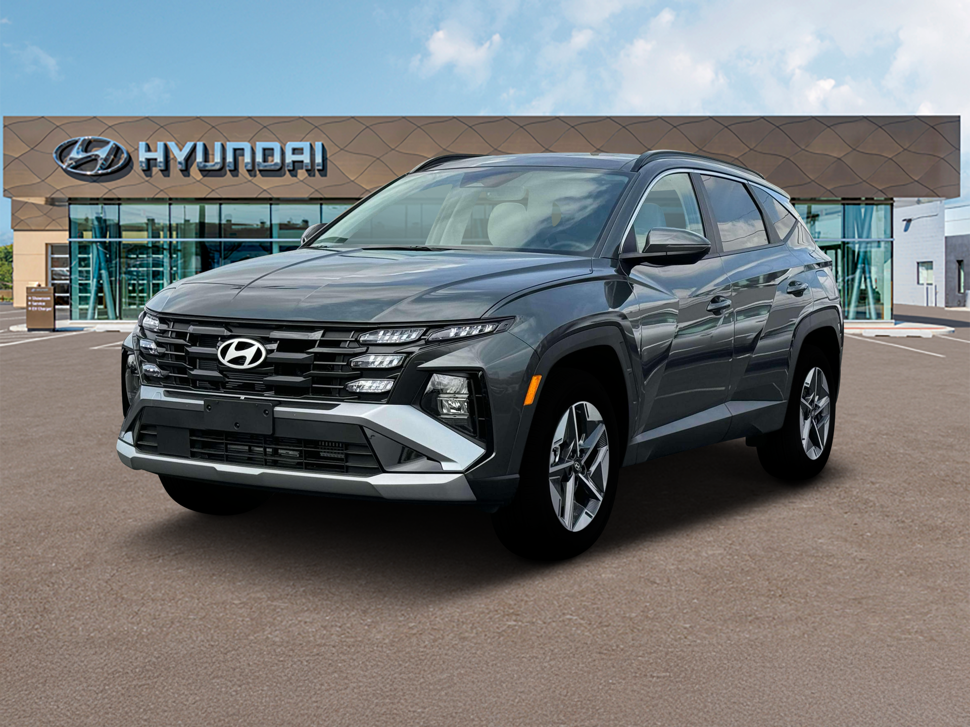 New 2025 Gray Hyundai SEL Convenience image 1