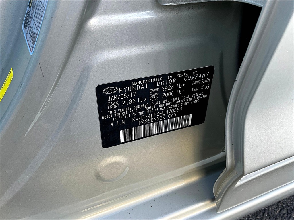 2017 Hyundai Elantra SE photo 32