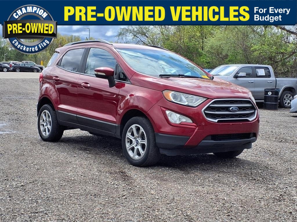 Used 2019 Ford Ecosport SE with VIN MAJ6S3GL2KC273048 for sale in Howell, MI
