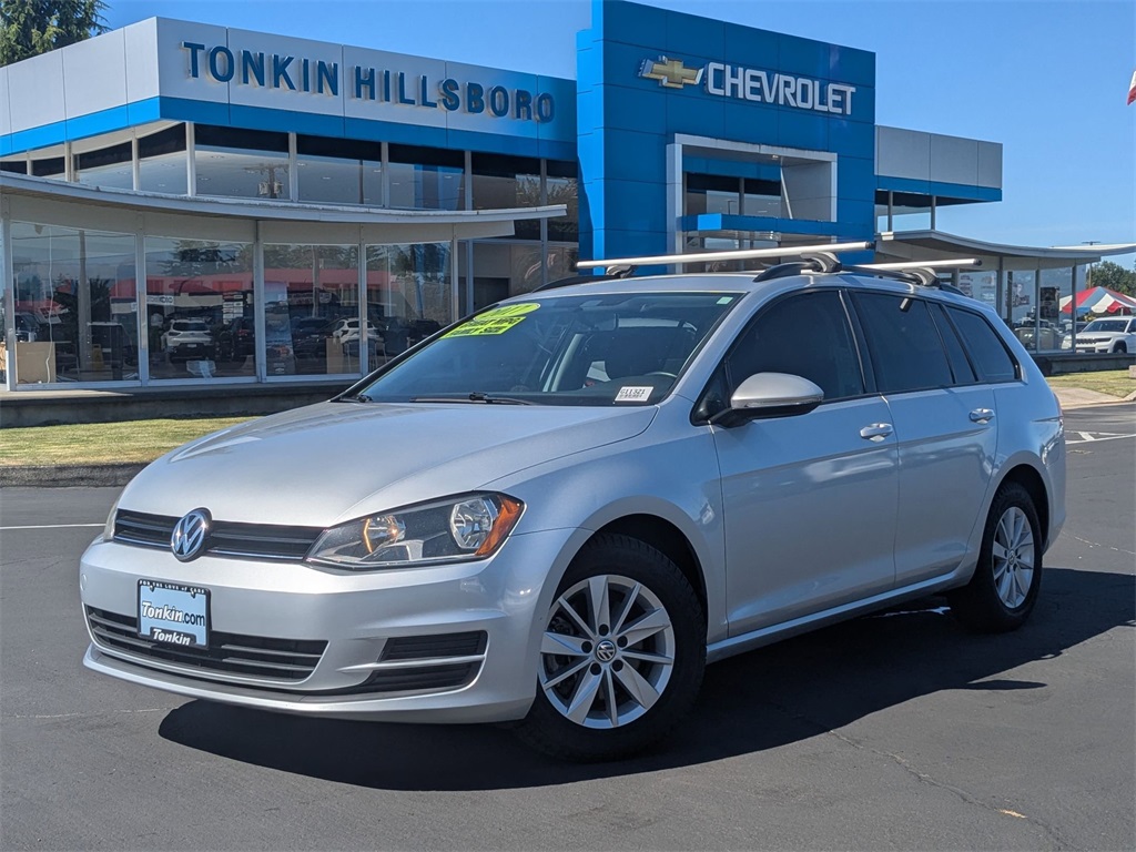 Used 2017 Volkswagen Golf SportWagen S with VIN 3VWC17AU1HM501487 for sale in Hillsboro, OR